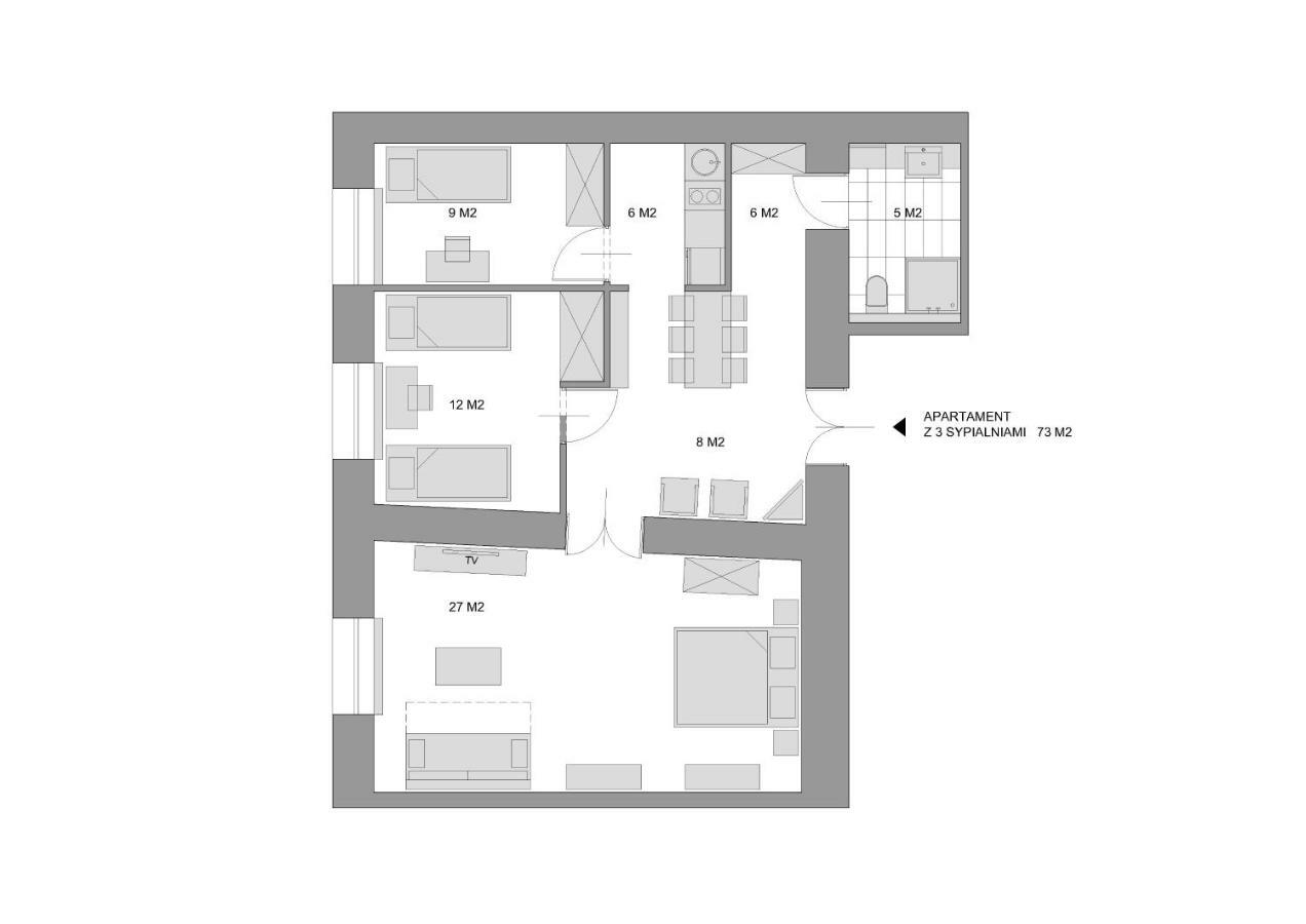 Sewa Apartments Krakkó Kültér fotó